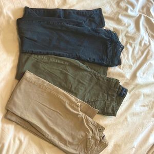 American Eagle Jeans -black jeans-khaki jeans-green jeans